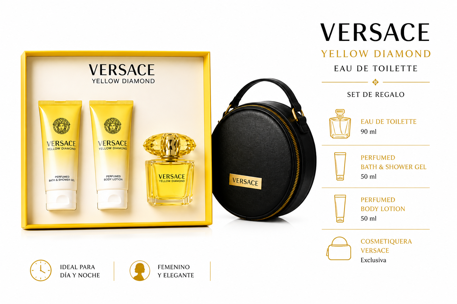 SET VERSACE YELLOW DIAMOND