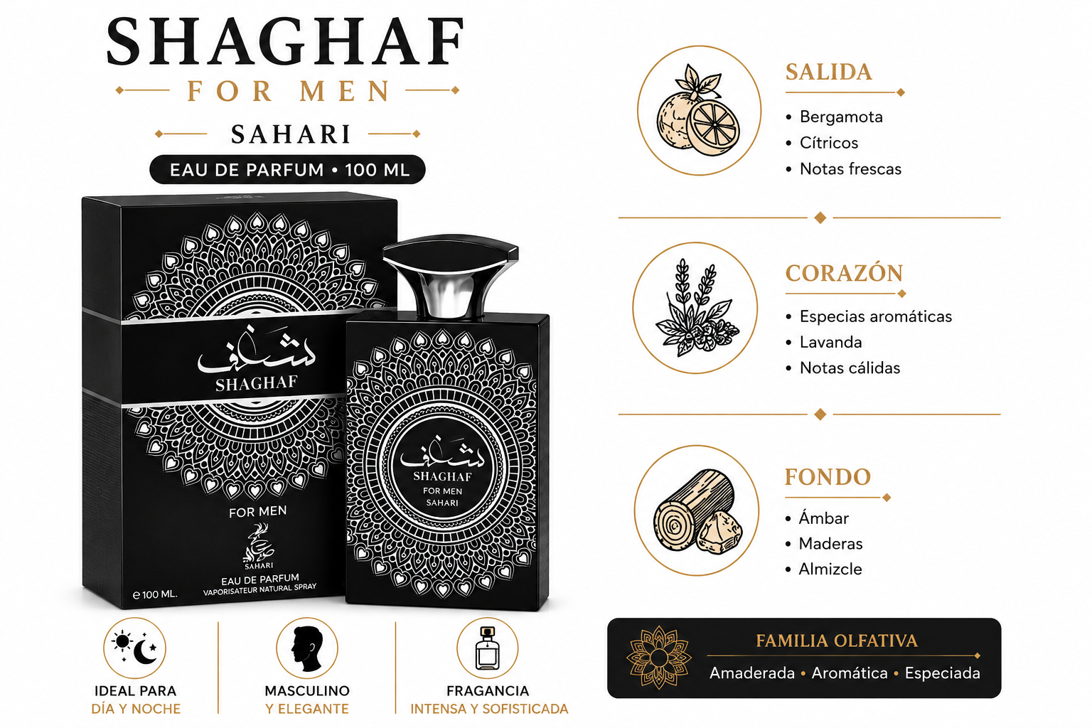 Shaghaf For Men — Sahari